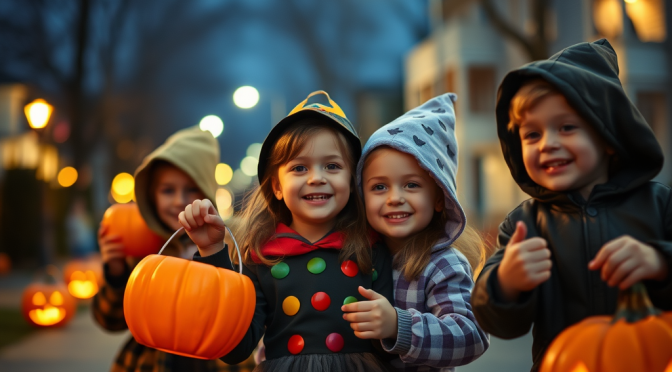 Halloween – sărbătoarea oamenilor veseli și curajoși!